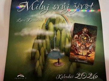 Kalendář Miluj svůj život 2026 je tady. My si přidáme ještě kartičku!