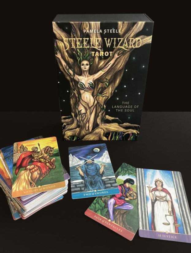 Steele Wizard Tarot - open box