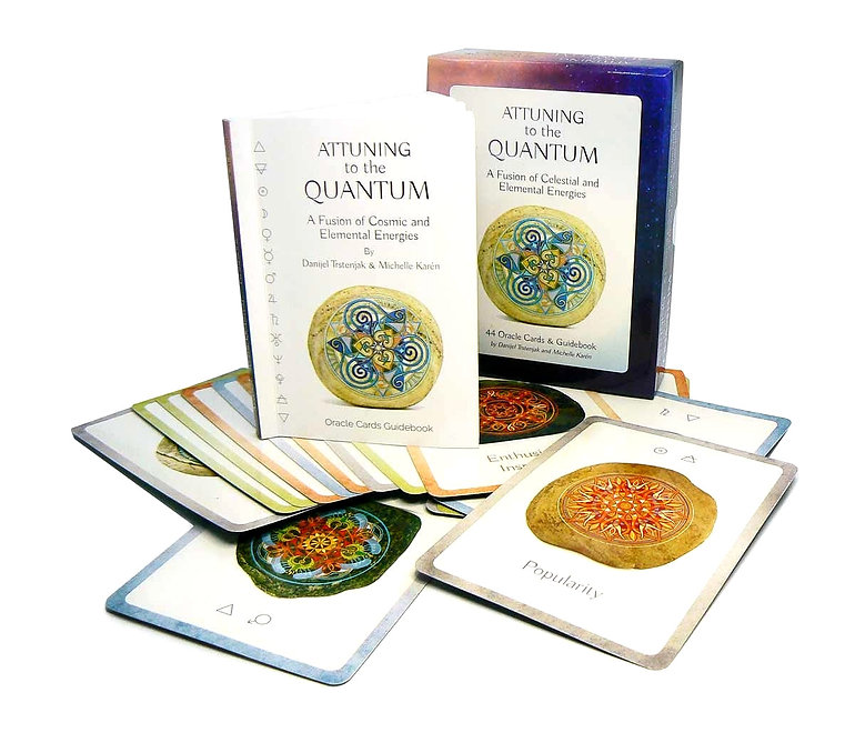 Attuning to the Quantum Oracle Cards - open box