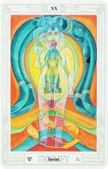VELKÁ KNIHA O CROWLEYHO TAROTU - sada s kartami