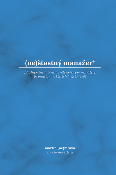 (ne)šťastný manažer - lehce ošoupaná obálka