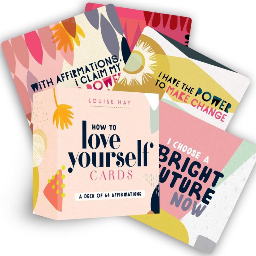 How to Love Yourself Cards - open box