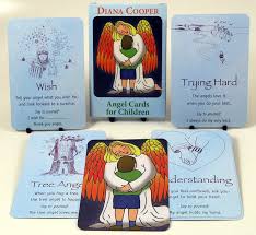Angel Cards for Children - open box (damaged box)