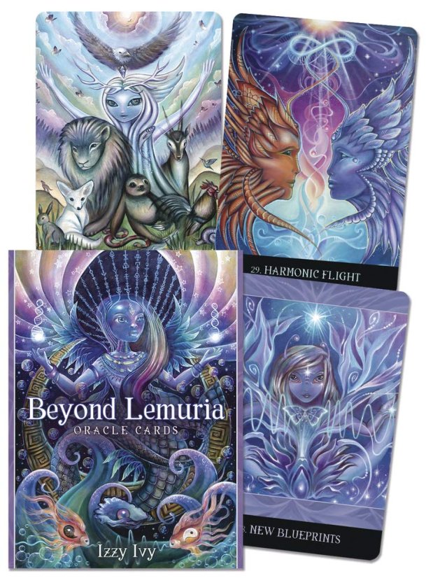 Beyond Lemuria Oracle Cards - open box