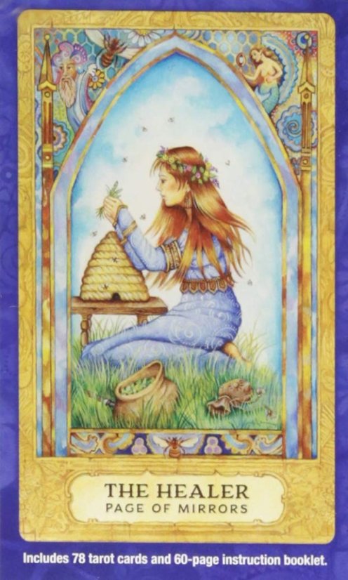 Chrysalis Tarot - open box, damaged booklet