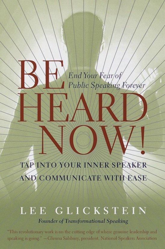 Be Heard Now! - thrifted book, missing cover