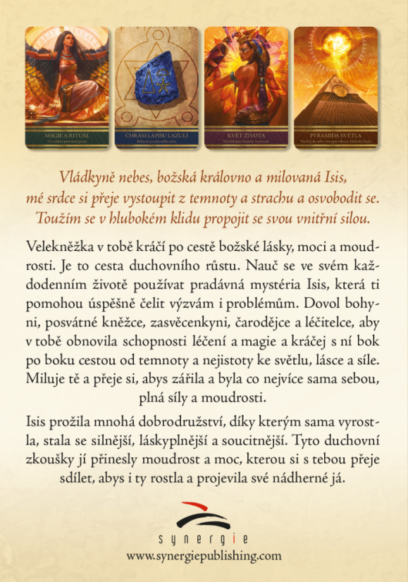 Karty bohyně Isis