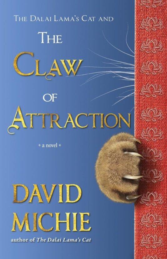 The Dalai Lama's Cat and the Claw of Attraction - thrifted book
