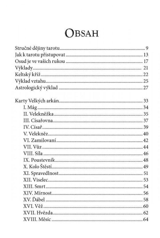 Kapesní Základní Tarot - bez originální fólie, karty 70x120, návod s vloženým lístkem k chybně zadaného obsahu