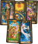 Zlatý tarot - pouze 78 karet bez krabičky, bez návodu