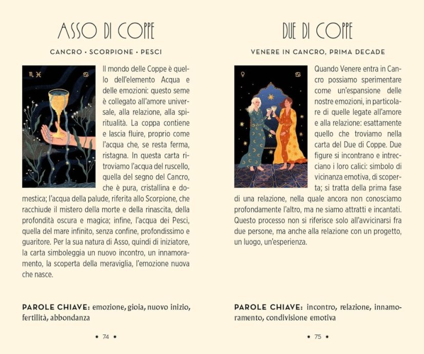 I tarocchi dello zodiaco - open box