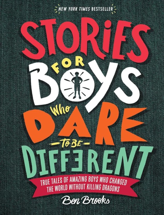 Stories for Boys Who Dare to Be Different  - thrifted book