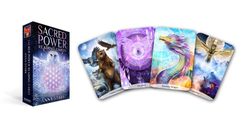 Sacred Power Reading Cards - open box