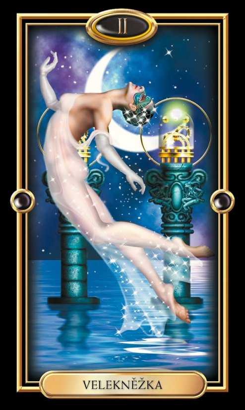 Zlatý tarot - pouze 78 karet bez krabičky, bez návodu