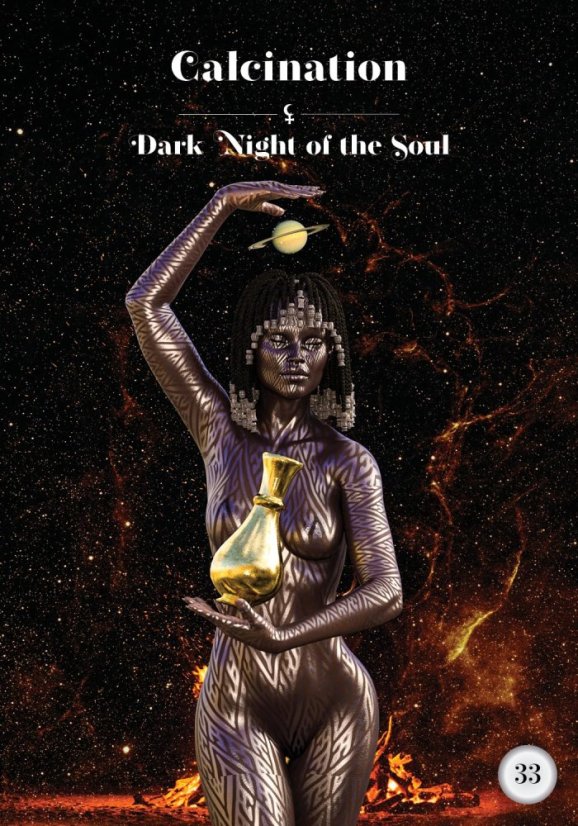 Black Moon Lilith Cosmic Alchemy Oracle - open box