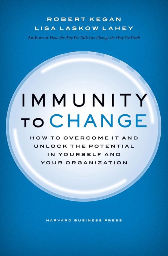 Immunity to Change - thrifted book