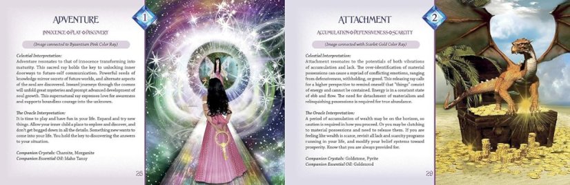 Magical Dimensions Oracle Cards and Activators - open box