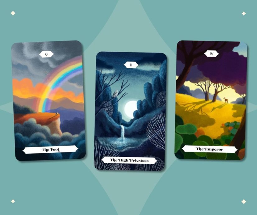 Tarot Landscapes - open box