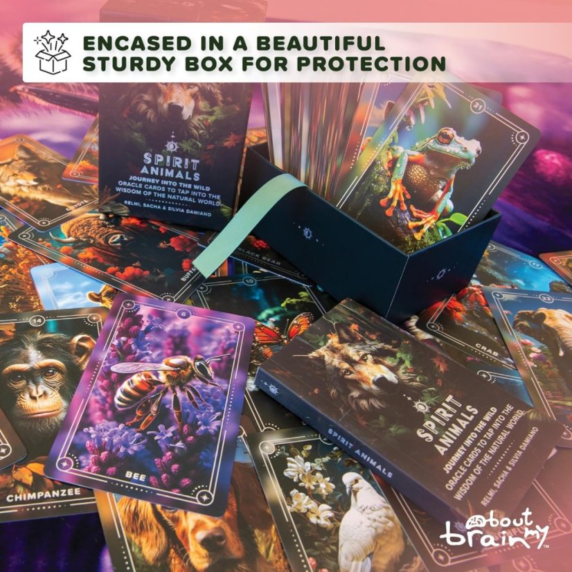 Spirit Animals Oracle Deck - open box