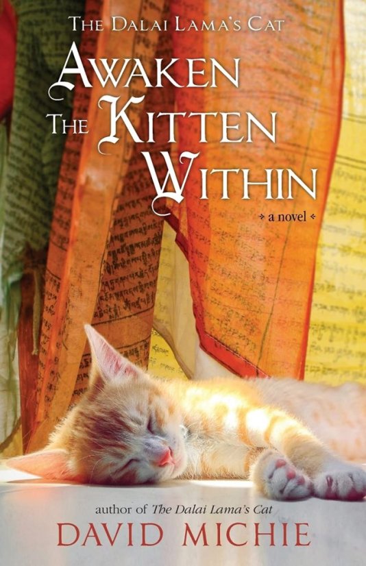 The Dalai Lama's Cat Awaken the Kitten Within - thrifted book
