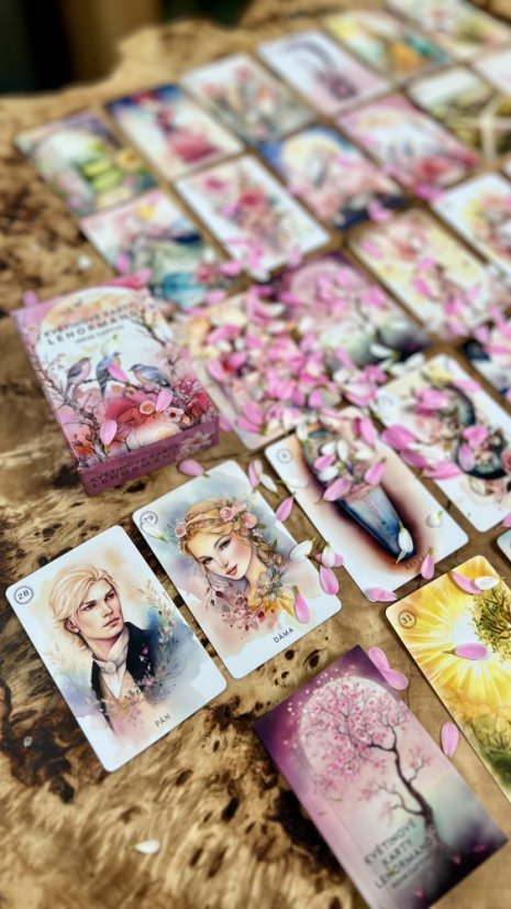 Květinové karty Lenormand