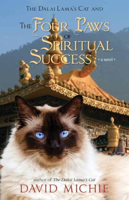 The Dalai Lama's Cat and The Four Paws of Spiritual Success - thrifted book