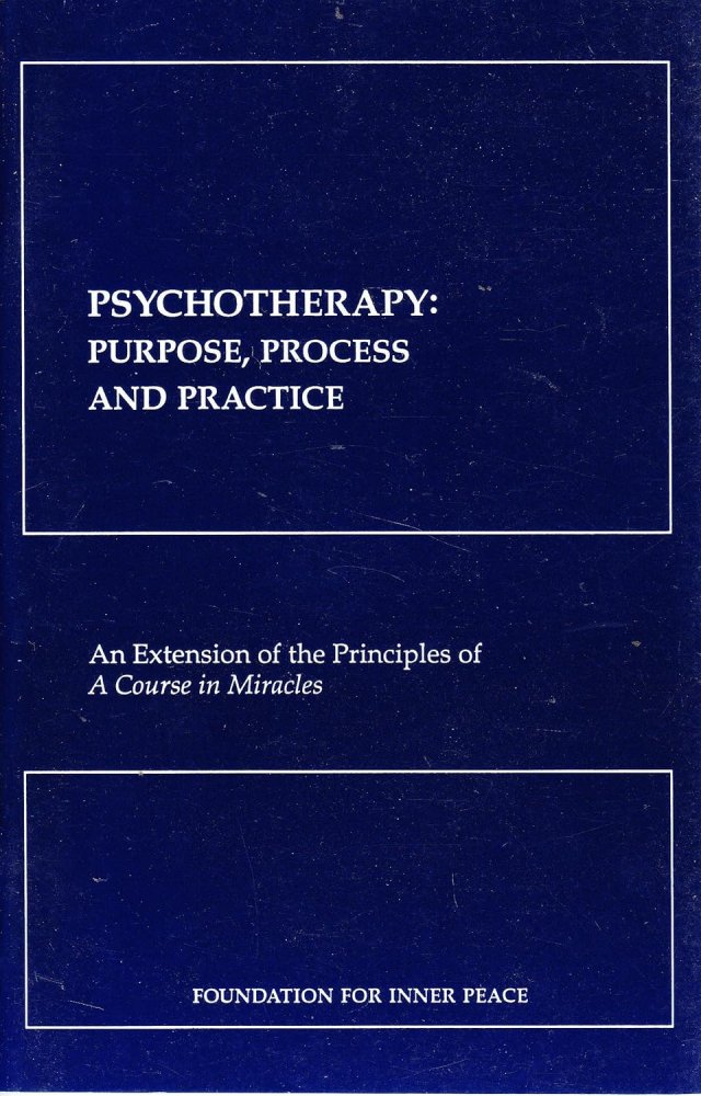 Levně Psychotherapy: Purpose, Process, & Practice - thrifted booklet