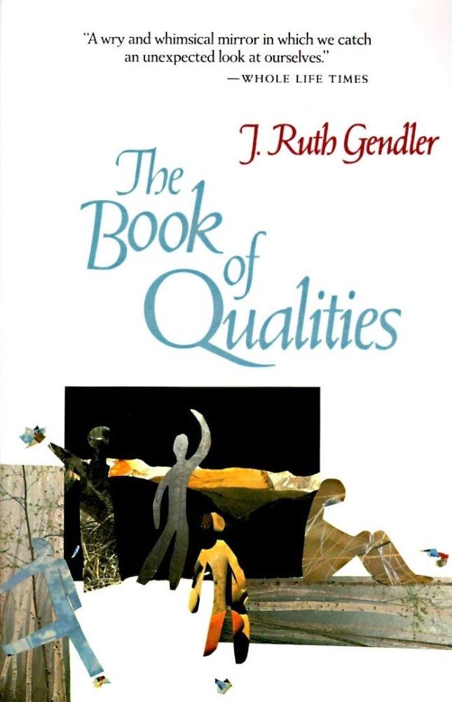 Levně The Book of Qualities - thrifted book, damaged cover